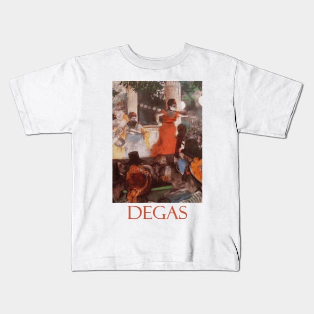 Cafe Concert by Edgar Degas Kids T-Shirt by Naves